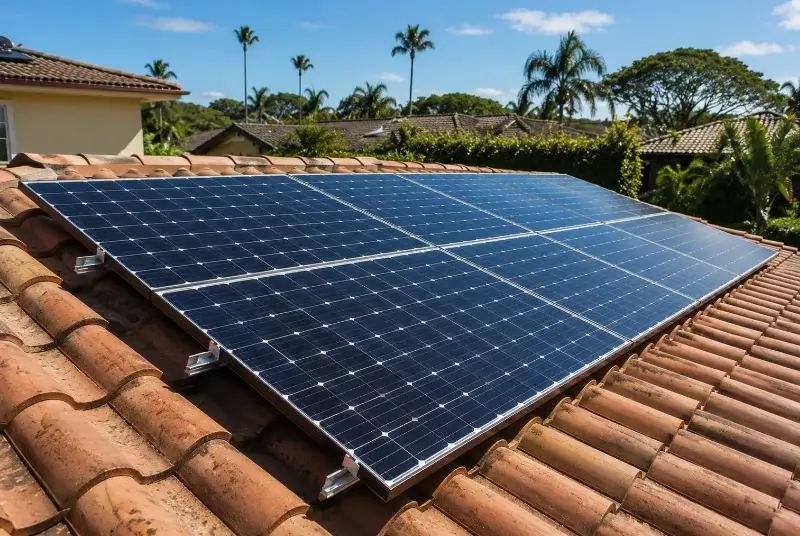 Installation de panneaux solaires à Saint-Gervasy